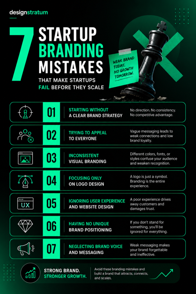 7 startup branding mistakes that brands make. 